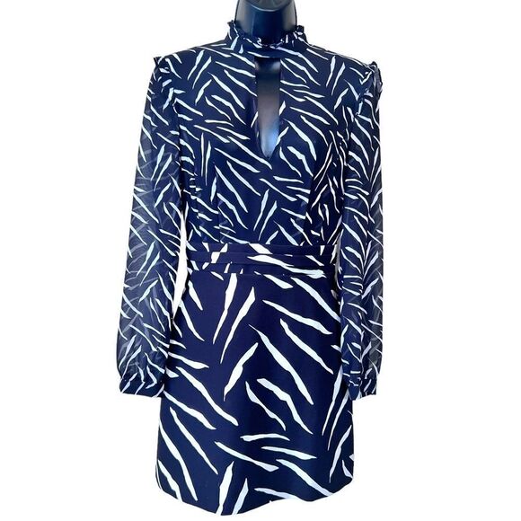 BEBE Brunch-and- beyond Zebra Print Dress - Picture 1 of 16